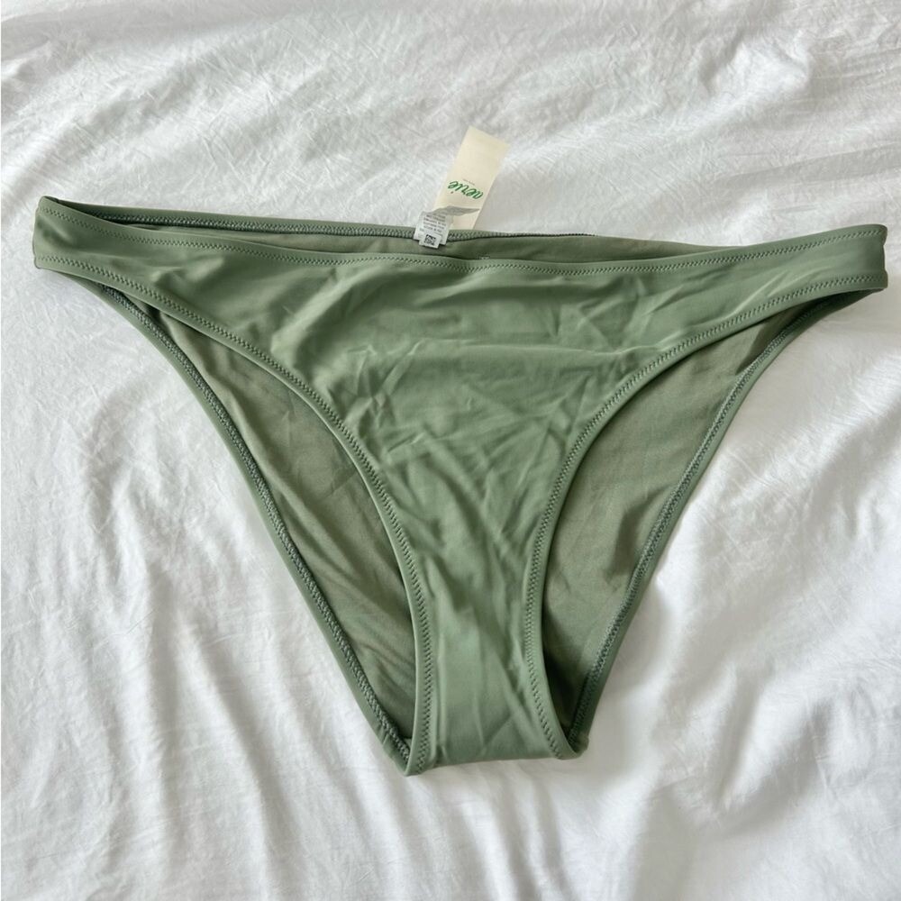 Aerie Cheeky Army Green Bikini Bottoms‎ XXL